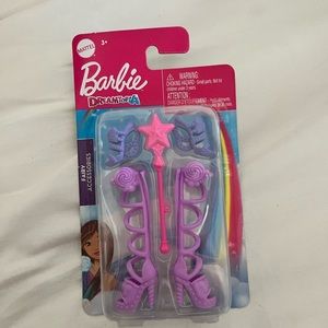 Little girls, Barbie, fairy accessory